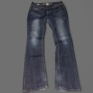 Mossimo Women's Navy and Blue Jeans